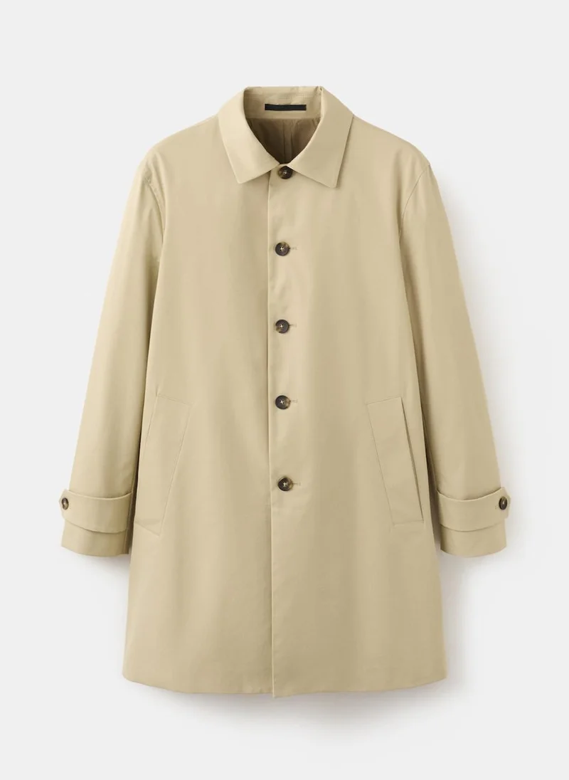 Mango Man Water-repellent raincoat